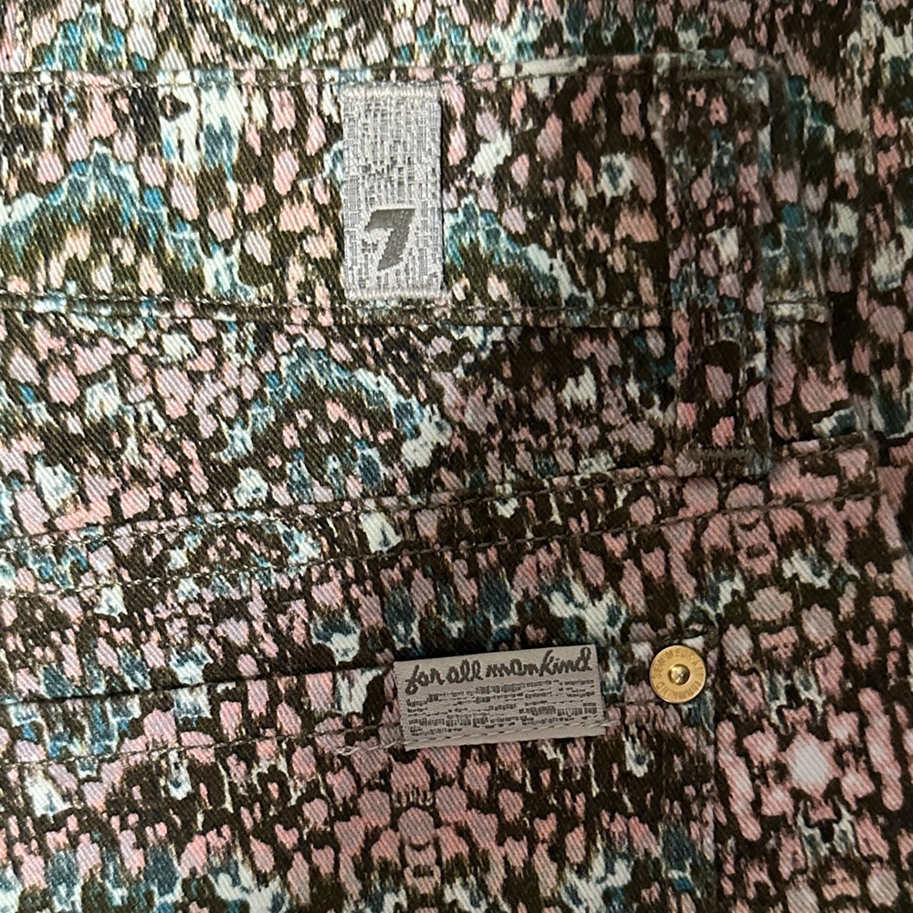 NWOT Rag & Bone Multicolor Patterned Jeans - Picture 5 of 6